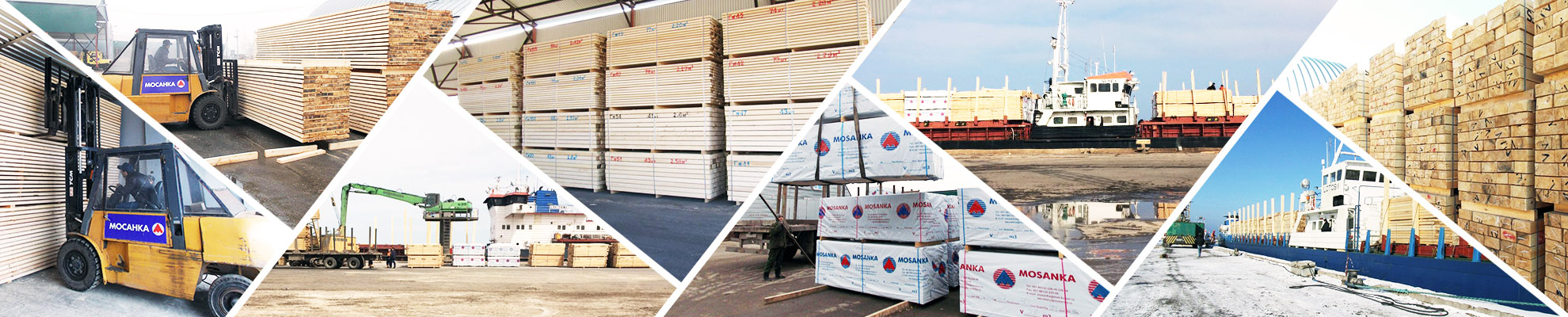 Mosanka - Export of sawn timber